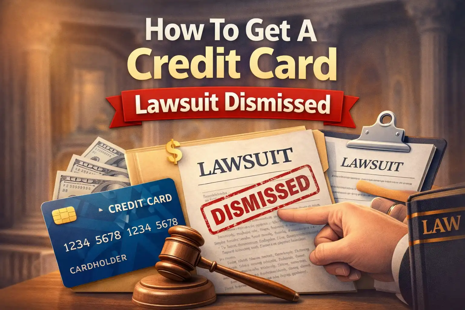 How To Get A Credit Card Lawsuit Dismissed