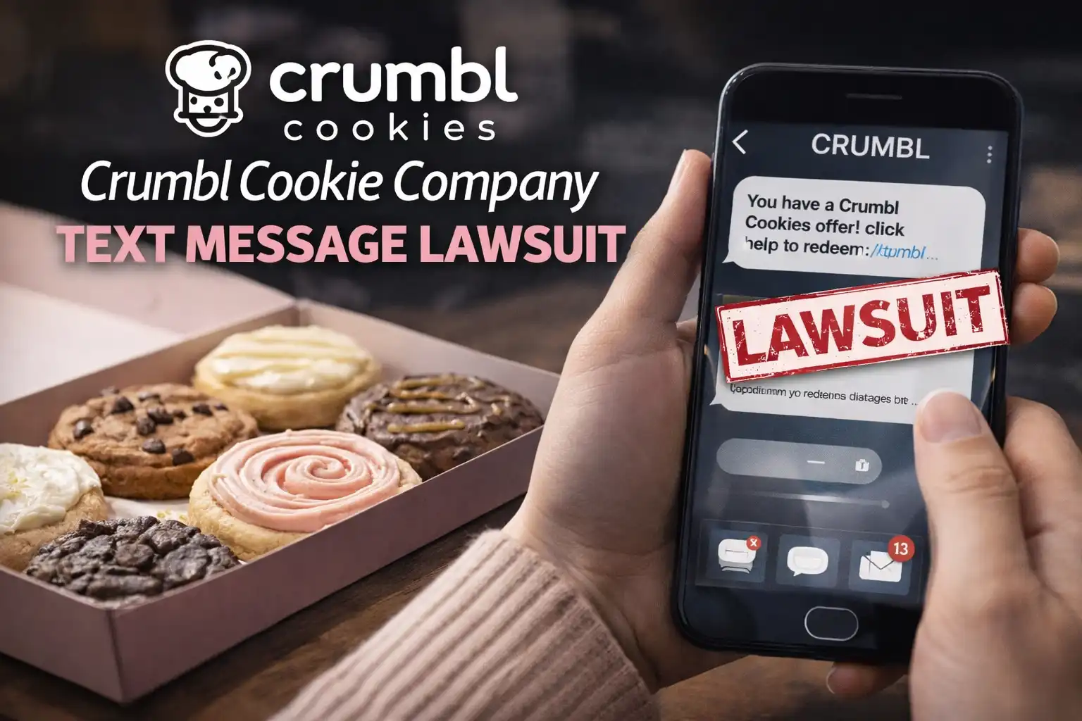 Crumbl Cookie Company Text Message Lawsuit