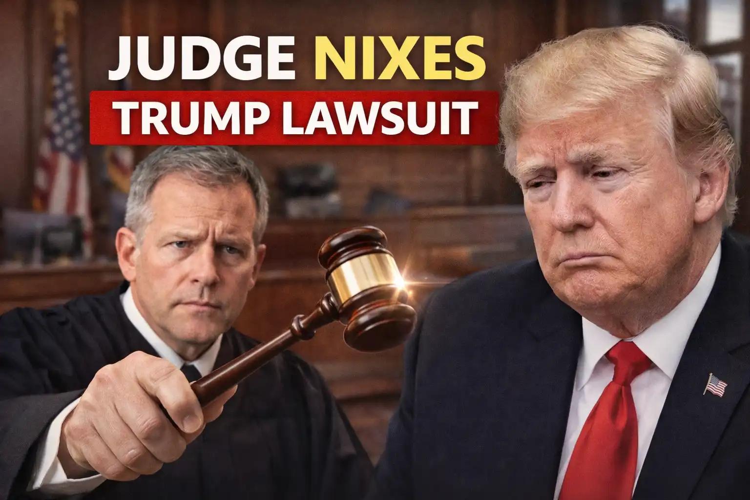 Judge Nixes Trump Lawsuit