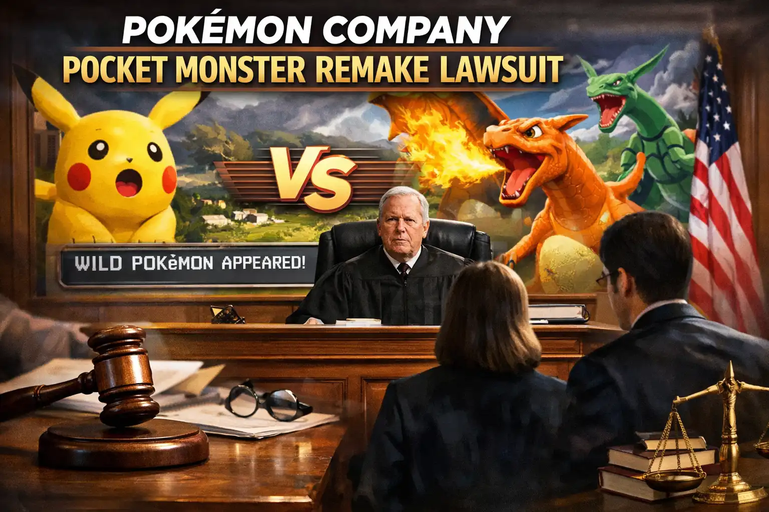 Pokémon Company Pocket Monster Remake Lawsuit