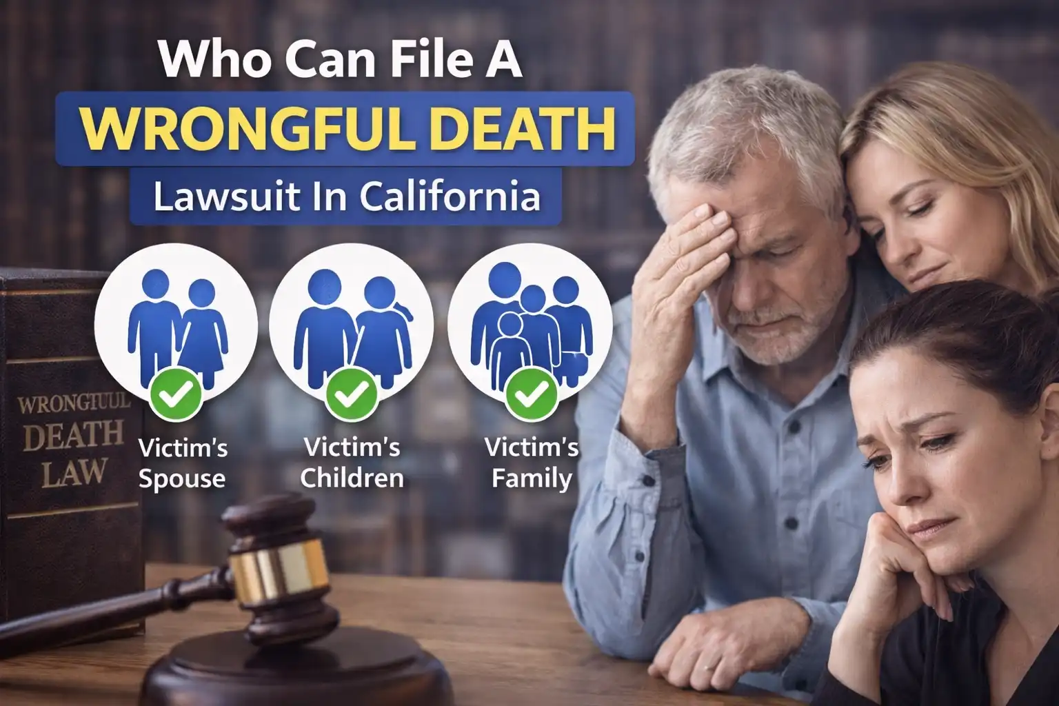 Who Can File A Wrongful Death Lawsuit In California